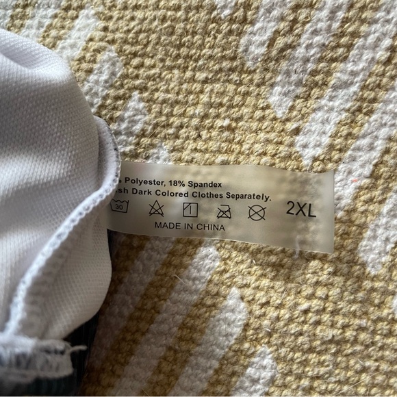 ✌️2/$10✌️ White Tie-Front Ribbed Plus Size Bikini Top - Size 3X - Picture 6 of 14